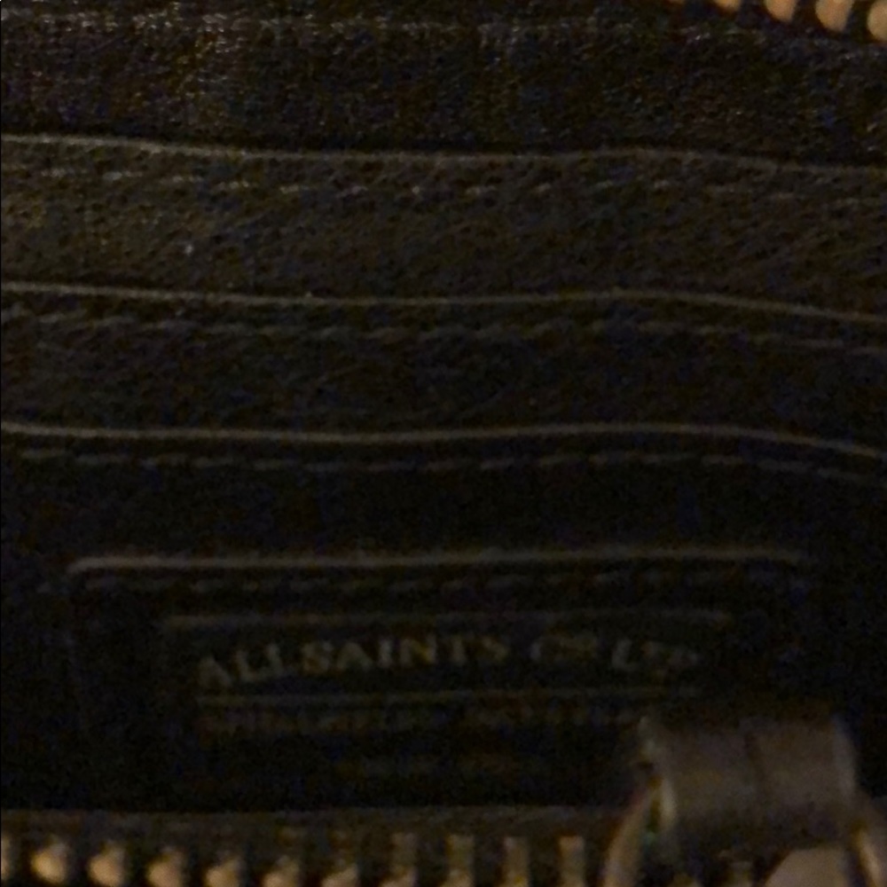AllSaints sequin wallet - Picture 3 of 6